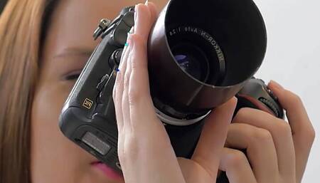 Photoshoot Starring Aiden Ashley Masturbating