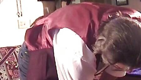 Chubby granny can make young dick cum