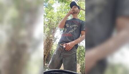 Smoking and peeing