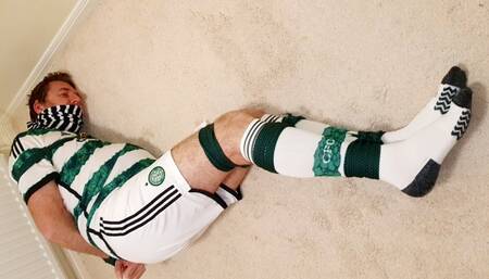 Miss M makes him cum then keeps him all tied up in her isolation room