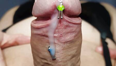 Giantess Shemale Precum & Big Cumshot