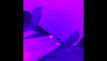 Blacklight Handjob Fun :)
