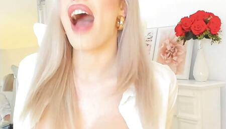 Your Sex Teacher learned you today how to cum in your mouth. Squirt CEI.