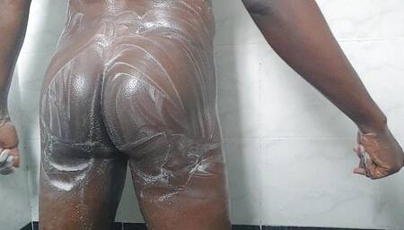 Bubble Butt in the Shower