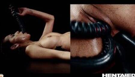 Quadruple Anal Colombian Destroyed by Aliens and filled up - She Squirts