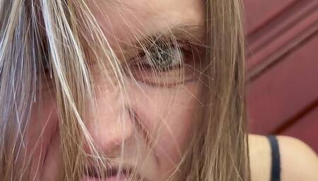 Wild Dildo Biting Gnawing