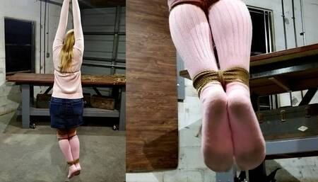 0100 Stretched in Slouch Socks Catherine Sterling Suspended in Slouch Socks and Sweater – A Custom Video! Knitwear in Pink over Pantyhose Pleases POV Playmate during Bondage Meet Up! Mobile Streaming SD Video