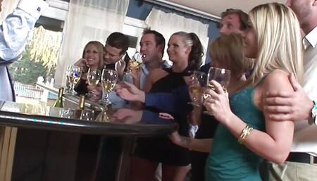 August Hosts A Super Slutty Suburban Sex Party