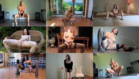 Pee & Masturbation (MP4 1080p) - 7 girls - 67 minutes