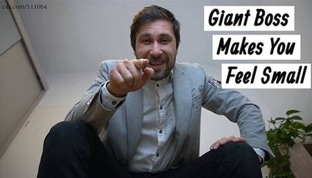 Giant Boss Makes Employee Feel Small 1080p - Toms Fetish Store
