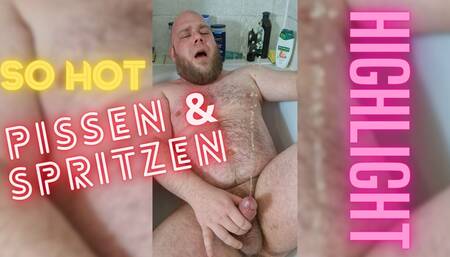 Highlight: You have NEVER seen me piss and squirt like this before