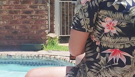 Old fat guy gets blowjob from motel maid massive cumshot