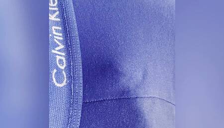 Calvin Klein Blue wetting