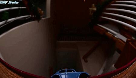 Jen filthy socks CRUSH tiny car! - MOV