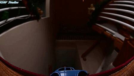 Jen filthy socks CRUSH tiny car! - MP4