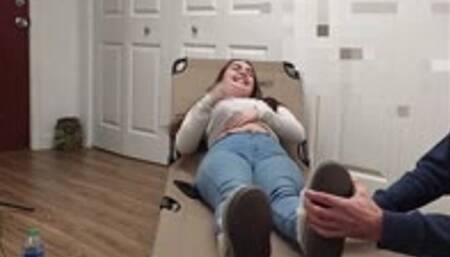 Kenz's First Time: "it's hilarious because it tickles!"