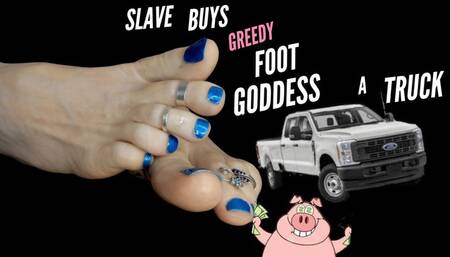 Slave Buys Greedy Foot Goddess A Truck - FinSlave For Goddess Brianna Kelly