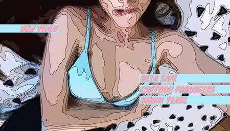 Beta safe cartoon bikini teaser