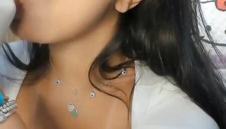 Sexy nurse helping you out for sperm donation