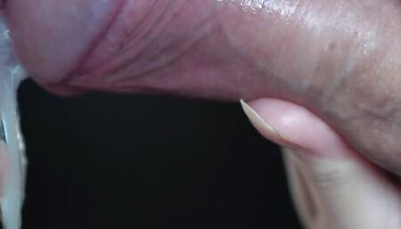 Teen girl closeup blowjob and cum in her mouth