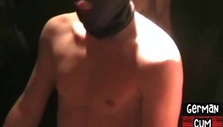 German stud fucked hard in asshole by perverted fucker