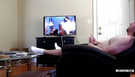 Shooting A Load While Watching Myself