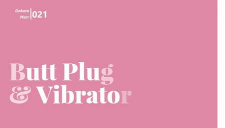 Butt Plug Hitachi Vibrator Masturbation Dakota Marr Solo 2021