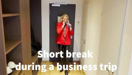 Short break during a business trip