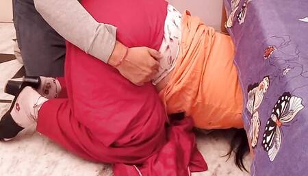 Stepmom Stuck Under The Bed and stepson helps her