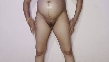 Romantic sexy pregnant bhabi Nude