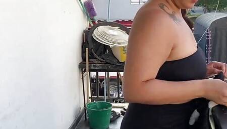 I FUCK WITH MY SISTER-IN-LAW WHEN MY HUSBAND IS WORKING