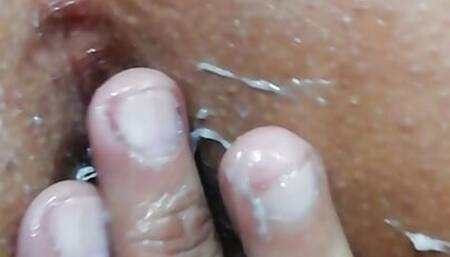 Wife ki gand khol di