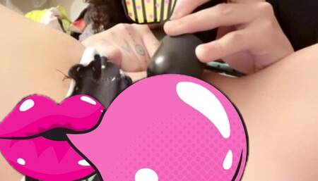 Playing with my tight wet pussy