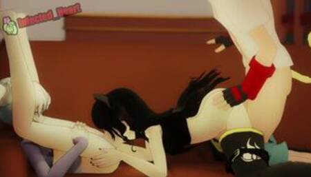 Monochrome VS Blacksun [Infected_Heart Animation] (MagicalMysticVA Voice Acting)