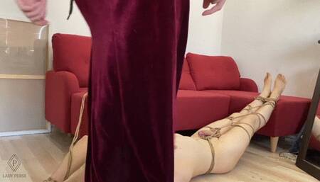 Wax play with my new slave - [FHD MOV]