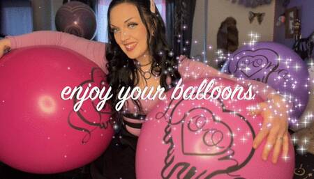 Testing my Loona Balloons