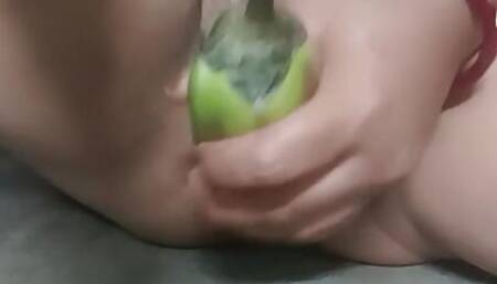 Bhabi fock brinjal and satisfaction