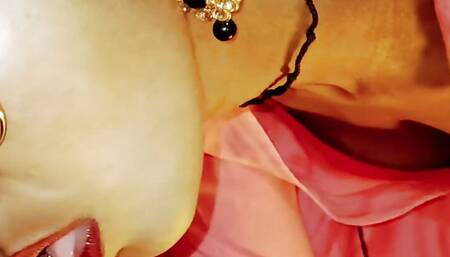 Vrxt gave a huge dick in the mouth of a beautiful desi girl.