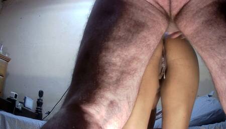Roxana's 2nd Creampie - Quick Suck & Fuck with Cum in Pussy