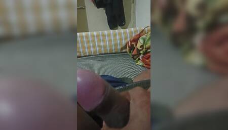 Solo handjob