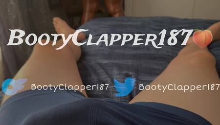 Busty Nympho Ebony Maid will do anything to get this White Cock