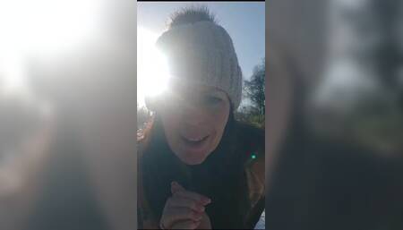 Lekker in de sneeuw????