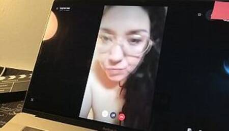 Busty mature cybersex with a fan during quarantine due to the pandemic. This horny mommy wants to get someone's milk.