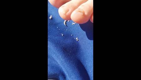 Clipping Nails on Gross Hairy Feet