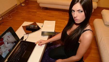 Stunning doggy style POV fuck with a silicone tits chick Cecilia De Lys