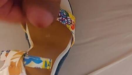 I fuck my partner's heel