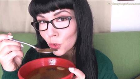 ASMR Soup Slurping - MOV 1920x1080p