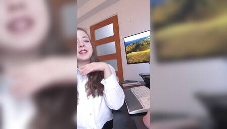 Sissy Training at Work