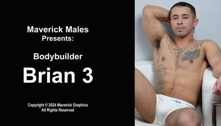 Bodybuilder Brian Muscle Worship 3 with BJ and Dildo 720P