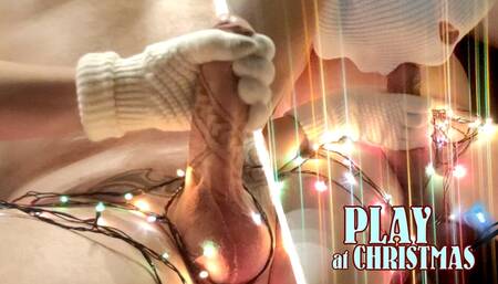 My neighbor gave me a Christmas present with her hands and mouth.